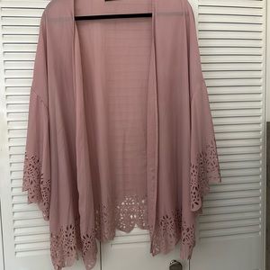 Sheer cardigan